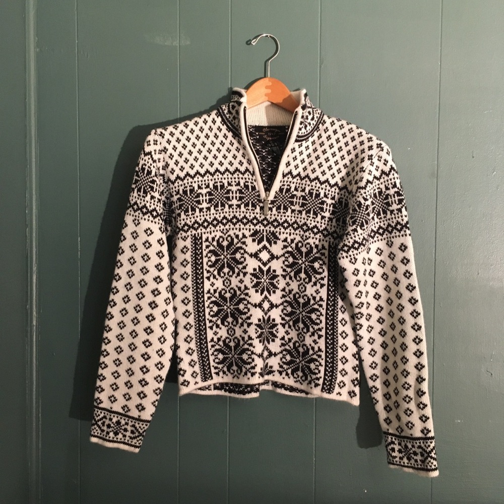 Vintage Fair Isle Ski Sweater
